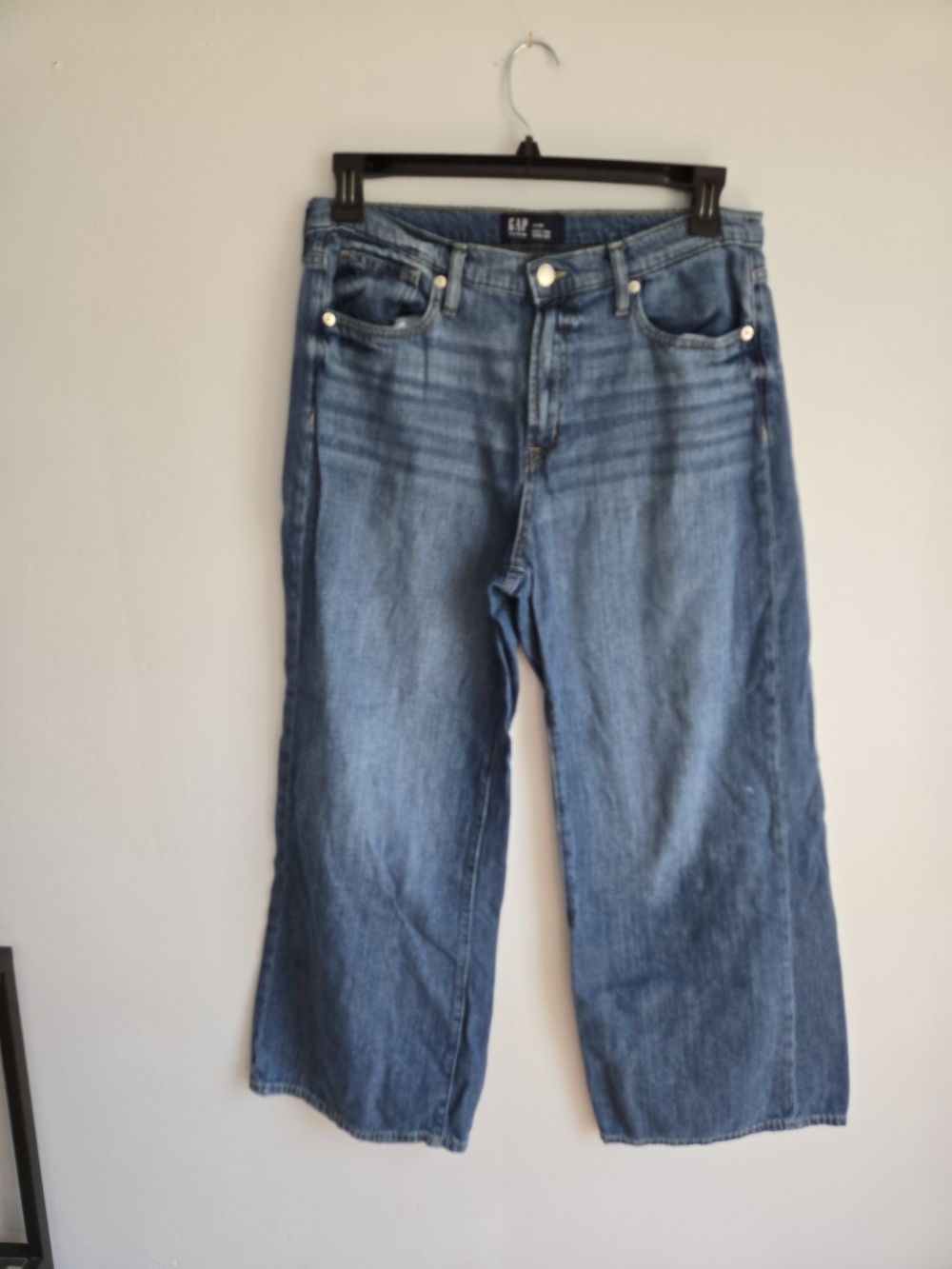 GAP Wide-Leg Denim Jeans in Blue